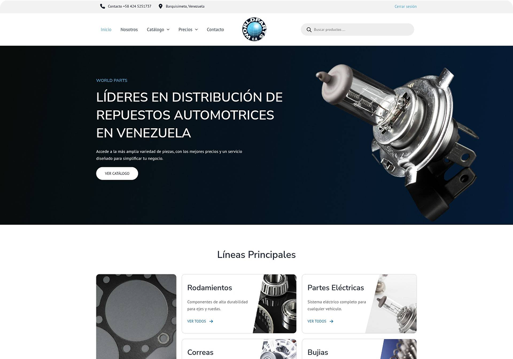 worldpartsvzla.com